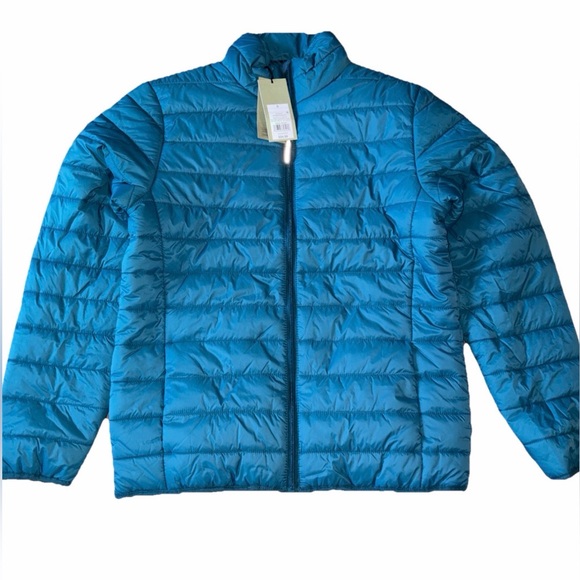 Goodfellow & Co Other - New Goodfellow Blue Lightweight Puffer Jacket Full Zip Front Collar Men's Small